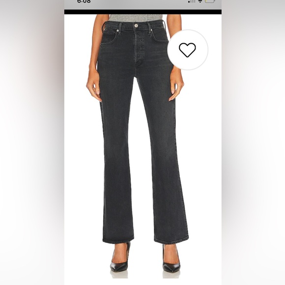 Citizens Of Humanity Denim - Citizens of humanity Black Flare Jeans